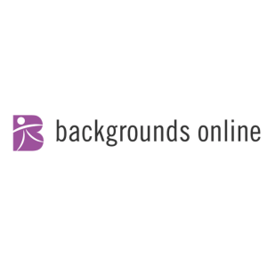 Backgrounds Online Website Logo - without tagline